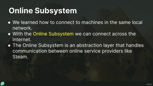 2. Online Subsystem Intro