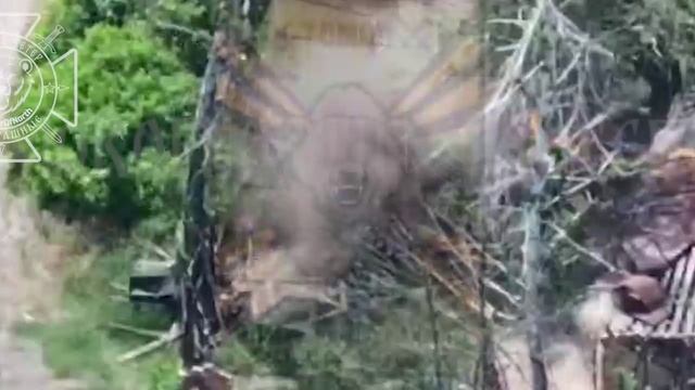 💥Бои в Харьковской области: уничтожение миномётного расчета противника !!!