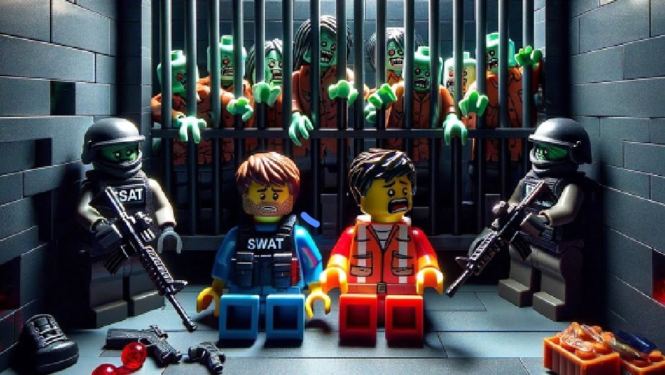 LEGO ЗОМБИ АТАКУЮТ! ЭТО КОНЕЦ? 🧟♂️💥 (ВЫ НЕ ПОВЕРИТЕ, ЧТО БЫЛО ДАЛЬШЕ!)