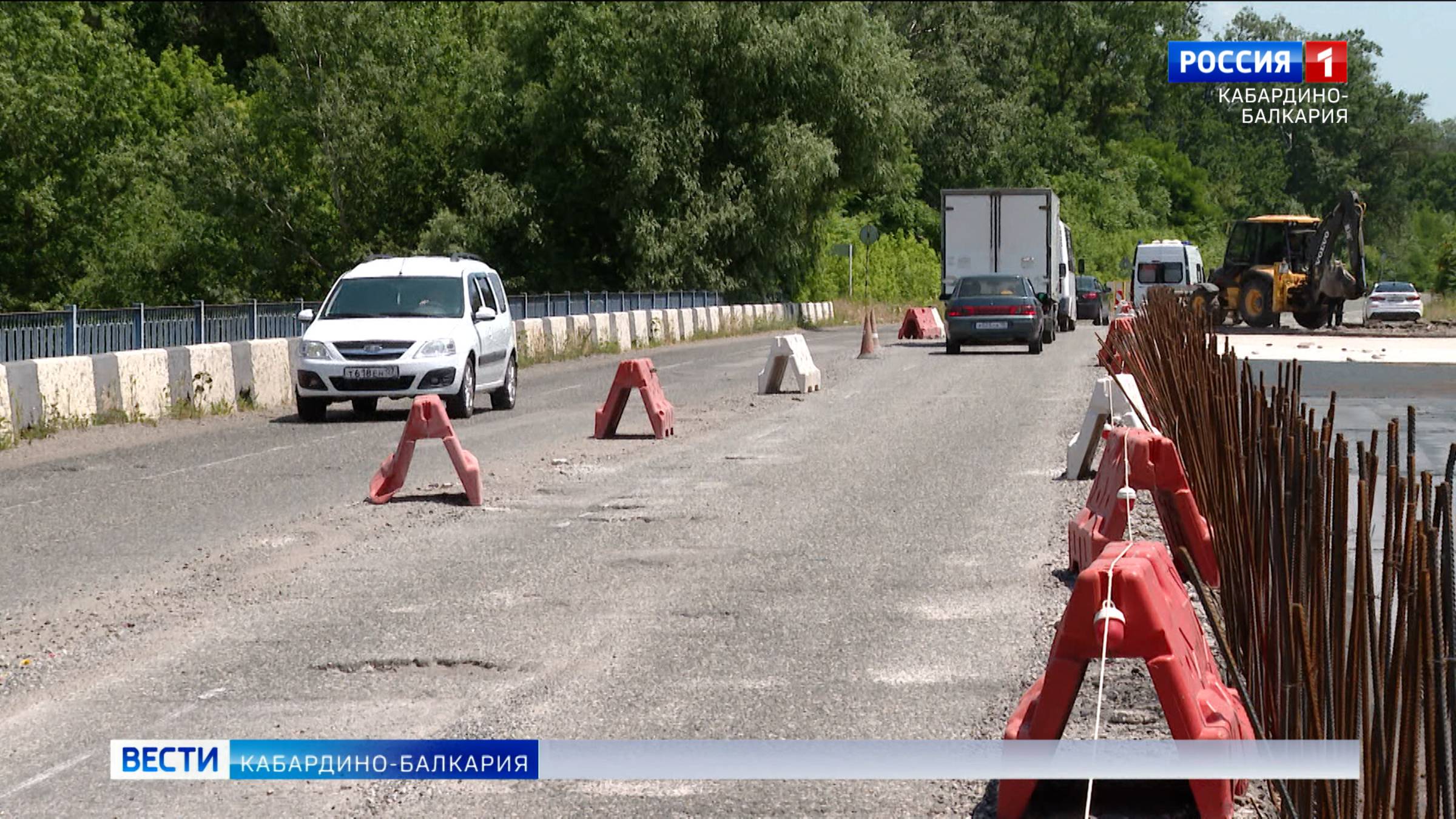 В Кабардино-Балкарии продолжают ремонтировать дорогу «Нальчик-Майский»