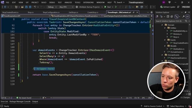 47. Publishing Domain Events
