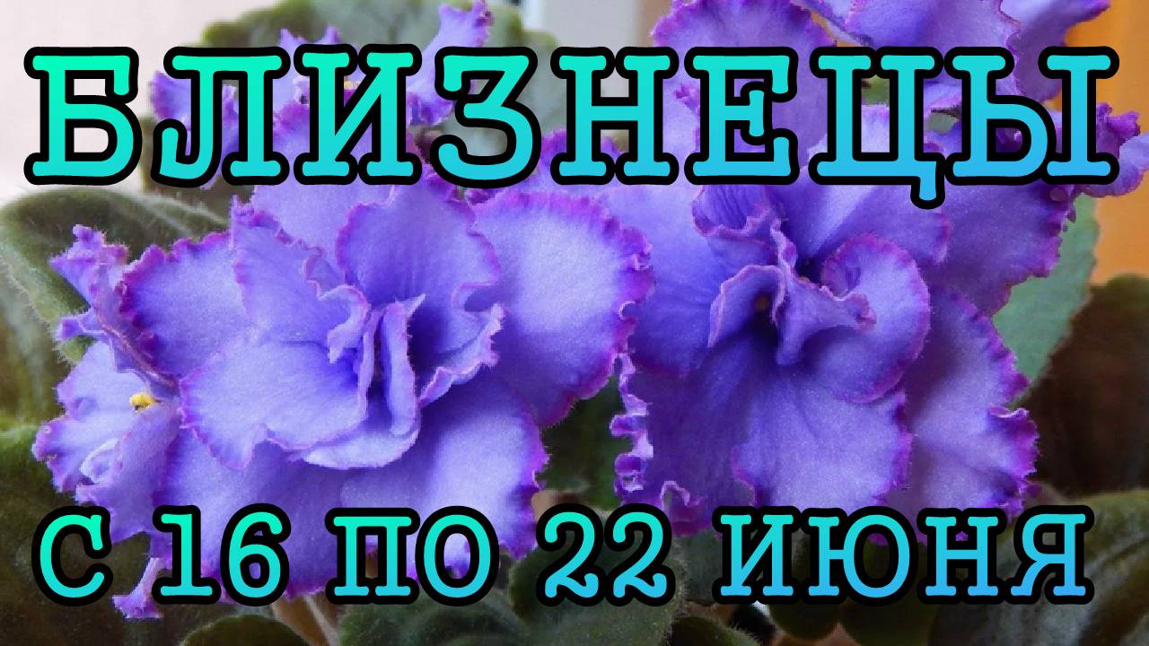 БЛИЗНЕЦЫ таро прогноз на неделю с 16 по 22 ИЮНЯ 2025 года.