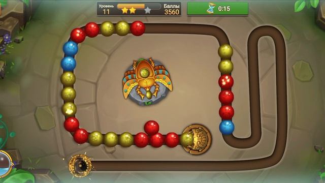 МОБИЛЬНАЯ ИГРА ЗУМА ЛЕГЕНДА - MARBLE LEGEND — УРОВЕНЬ 11