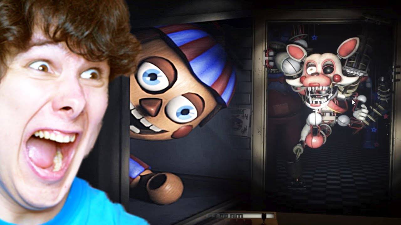 ЭТА ТВАРЬ ВЕРНУЛАСЬ! (и это правда страшно...) - fnaf rewritten 87 #2