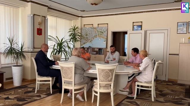 В администрации Керчи обсудили вопросы озеленения города