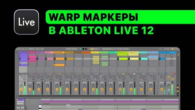 Warp маркеры в Ableton Live 12 [Ableton Pro Help]