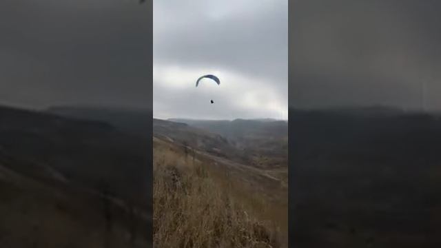 Полет на параплане с.Ходосовка (Западный склон)