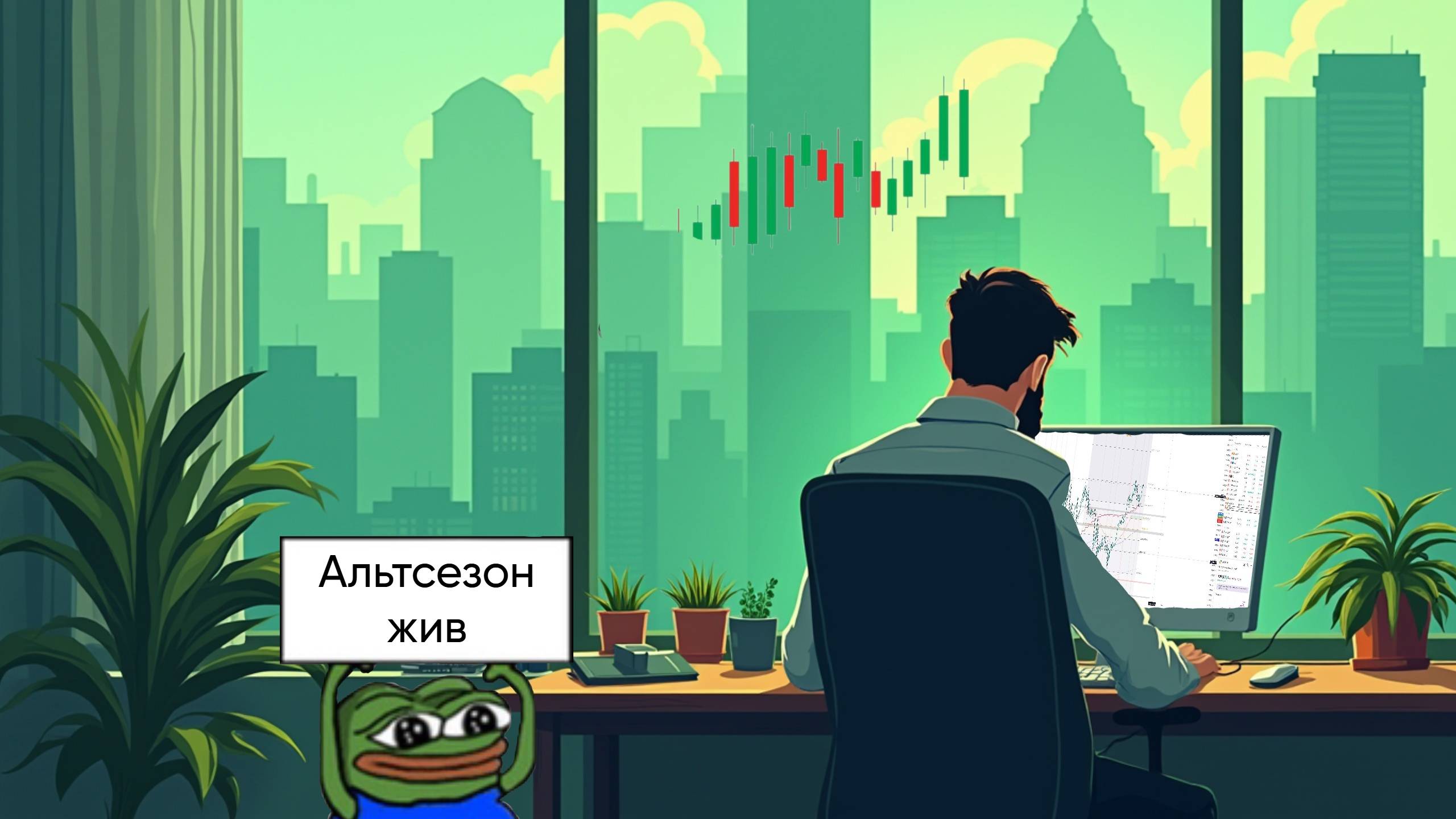 BTC - последний рост перед глобальным кризисом! 🤐
