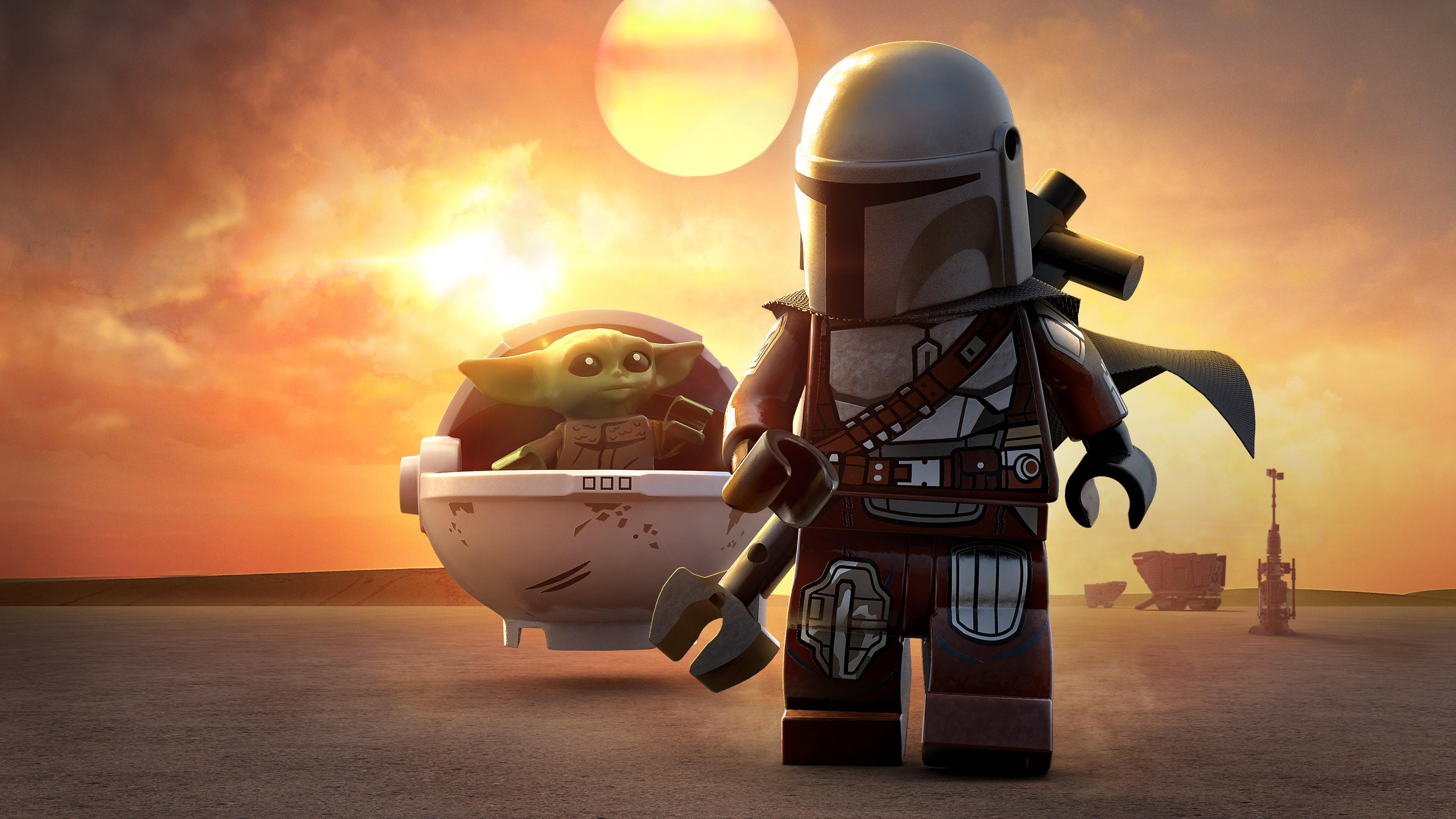 Я воссоздал сцену из “Мандалорца” в LEGO… Получилось ЭПИЧНО!