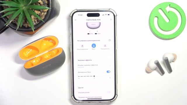 REALME BUDS AIR6 | Как включить динамические басы в наушниках