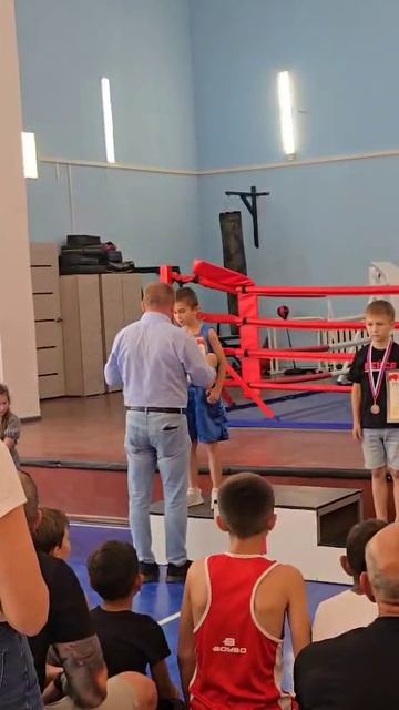 турнир по кикбоксингу.награждение