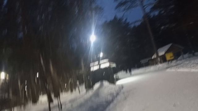 зимняя прогулка по набережной Новосибирск