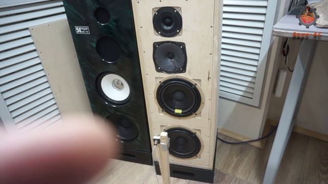 Тест НЧ динамики НОЭМА против СССР