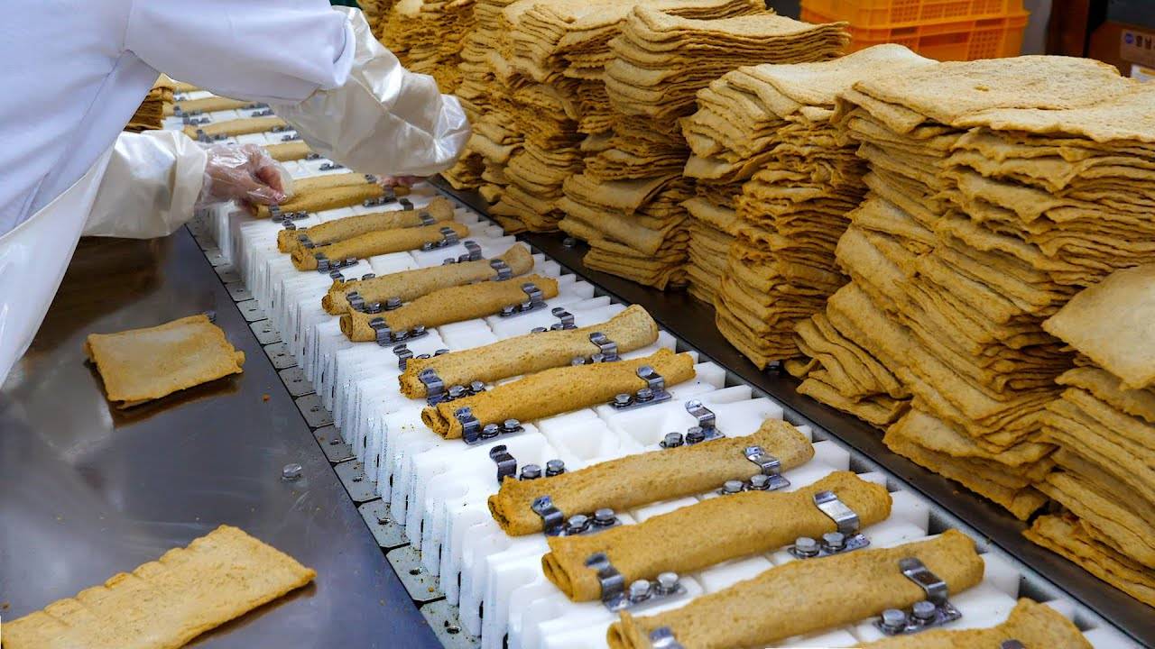 Различные корейские фабрики по производству продуктов питания