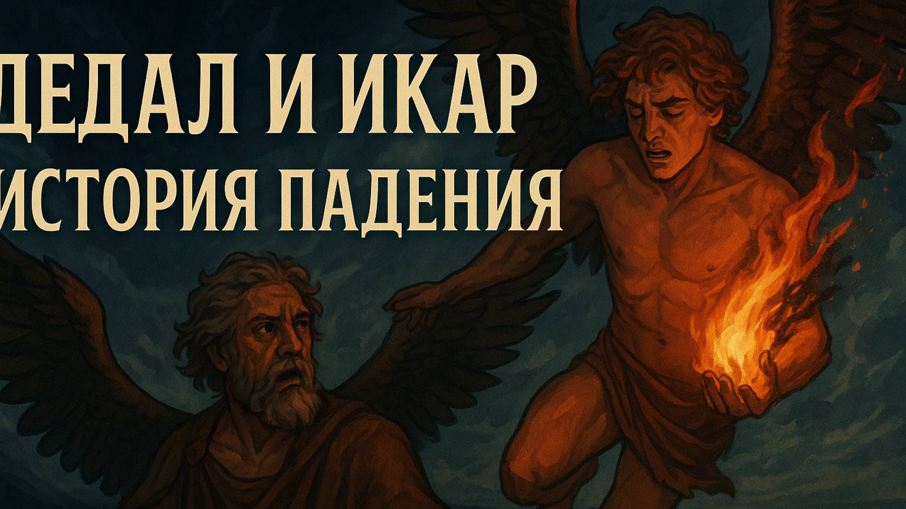 Дедал и Икар — история падения