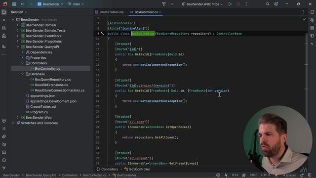 33. Checking out the read API