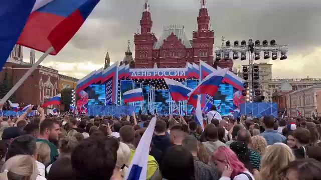Прямой эфир с Красной площади | Концерт ко Дню России