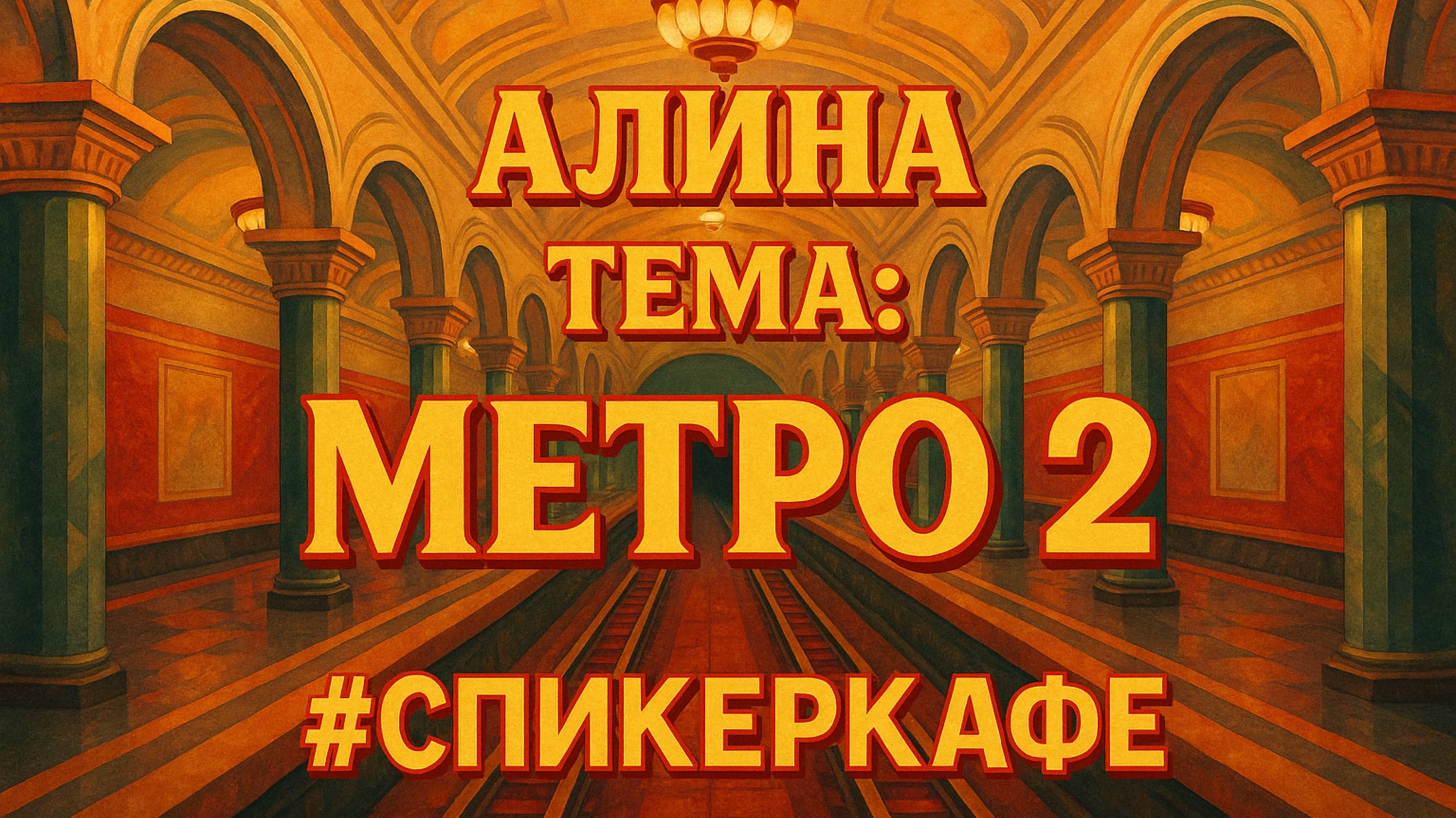 Алина - Тема: Метро 2 #Спикеркафе