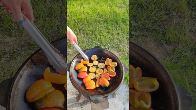 Овощи на садже.