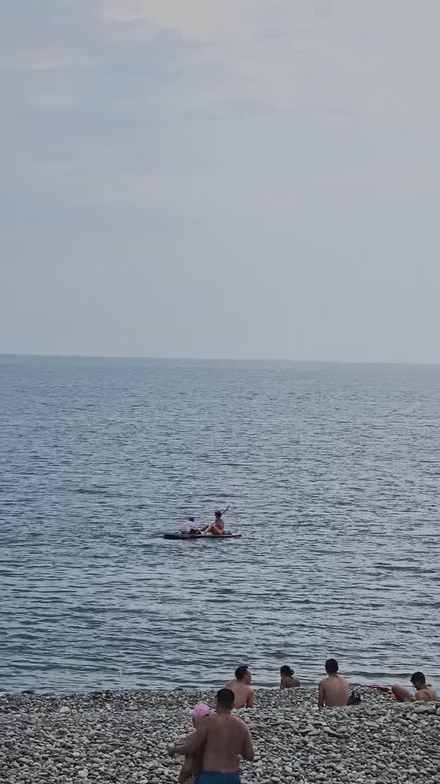 Чёрное морев Адлере, Сочи
