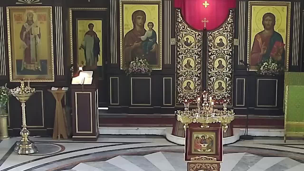 11.06.2025  Божественная Литургия. Среда. Седмица 1-я по Пятидесятнице (сплошная).