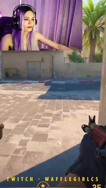 Вафелька уже Бабушка,а Вы?)  #cs2 #girl #cute #streamer #counterstrike2 #wafflegirlcs #csgo #gaming