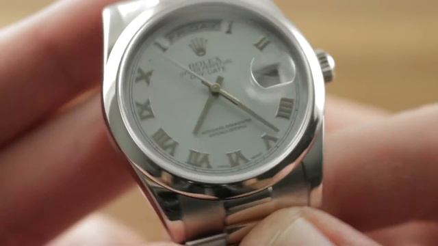 Rolex Day-Date PLATINUM ref.118206