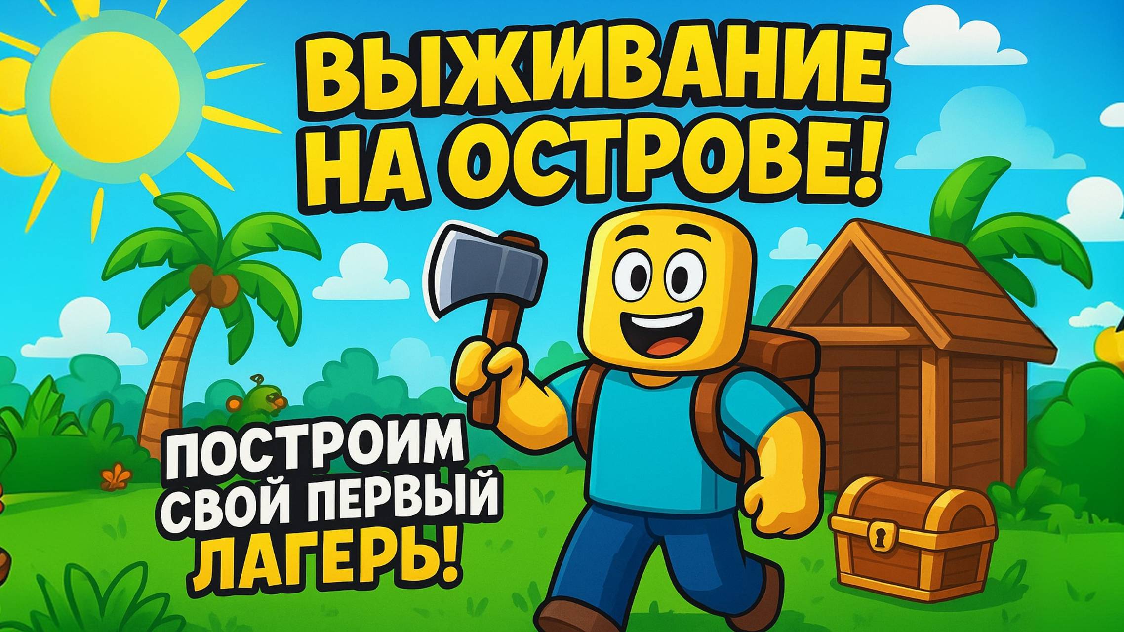 ПОПАЛ НА НЕОБИТАЕМЫЙ ОСТРОВ В ROBLOX