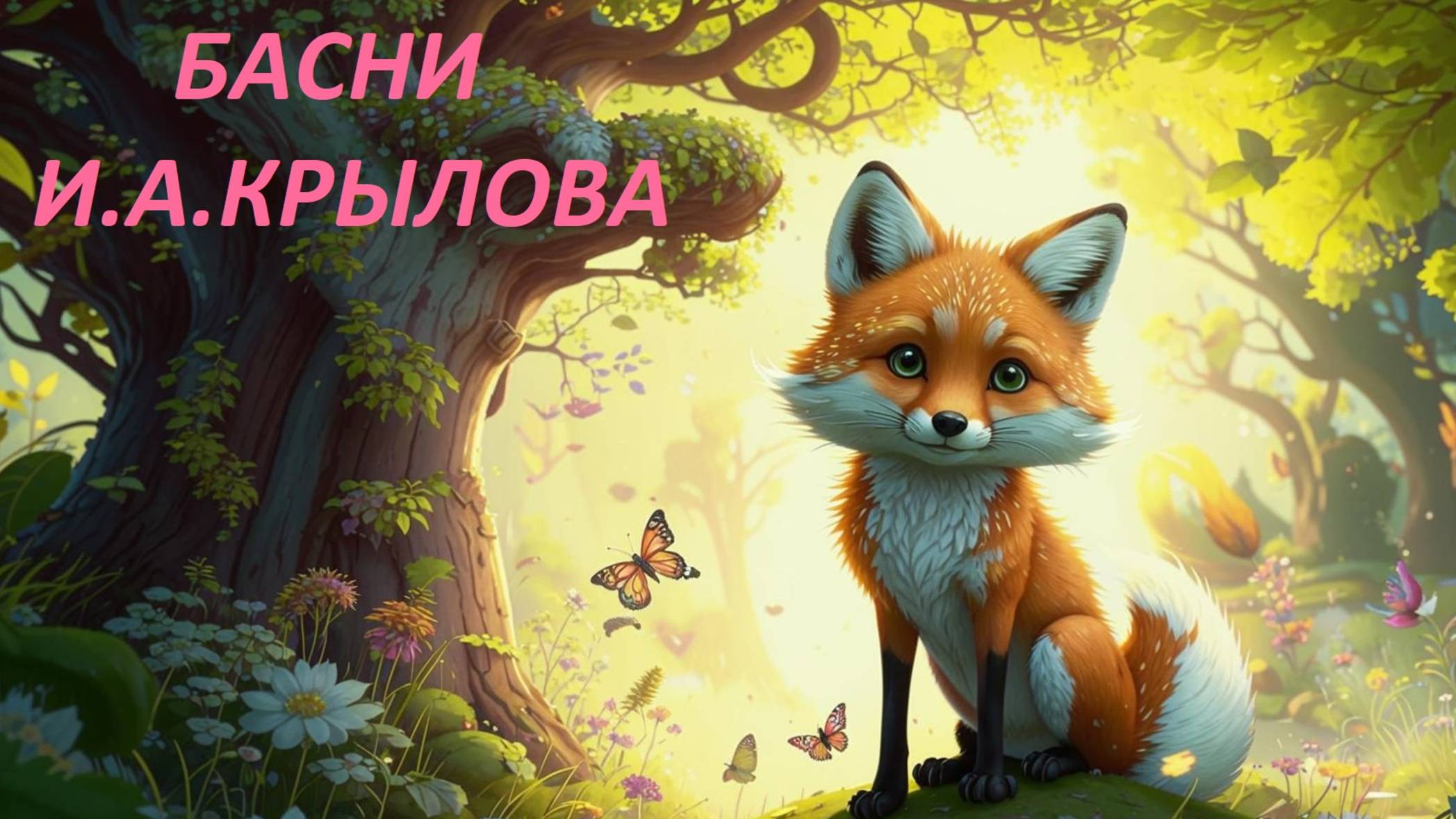 Басни И. А. Крылова. Сборник. Аудиосказка. Сказки на ночь.
