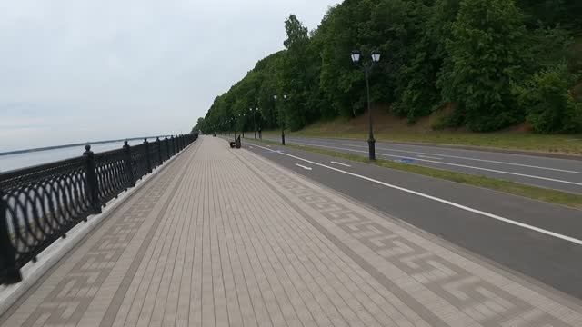 Контраст на набережной г.Чебоксары || ПФО, отзывы жителей, все о городе, волга, чебоксары город, 21