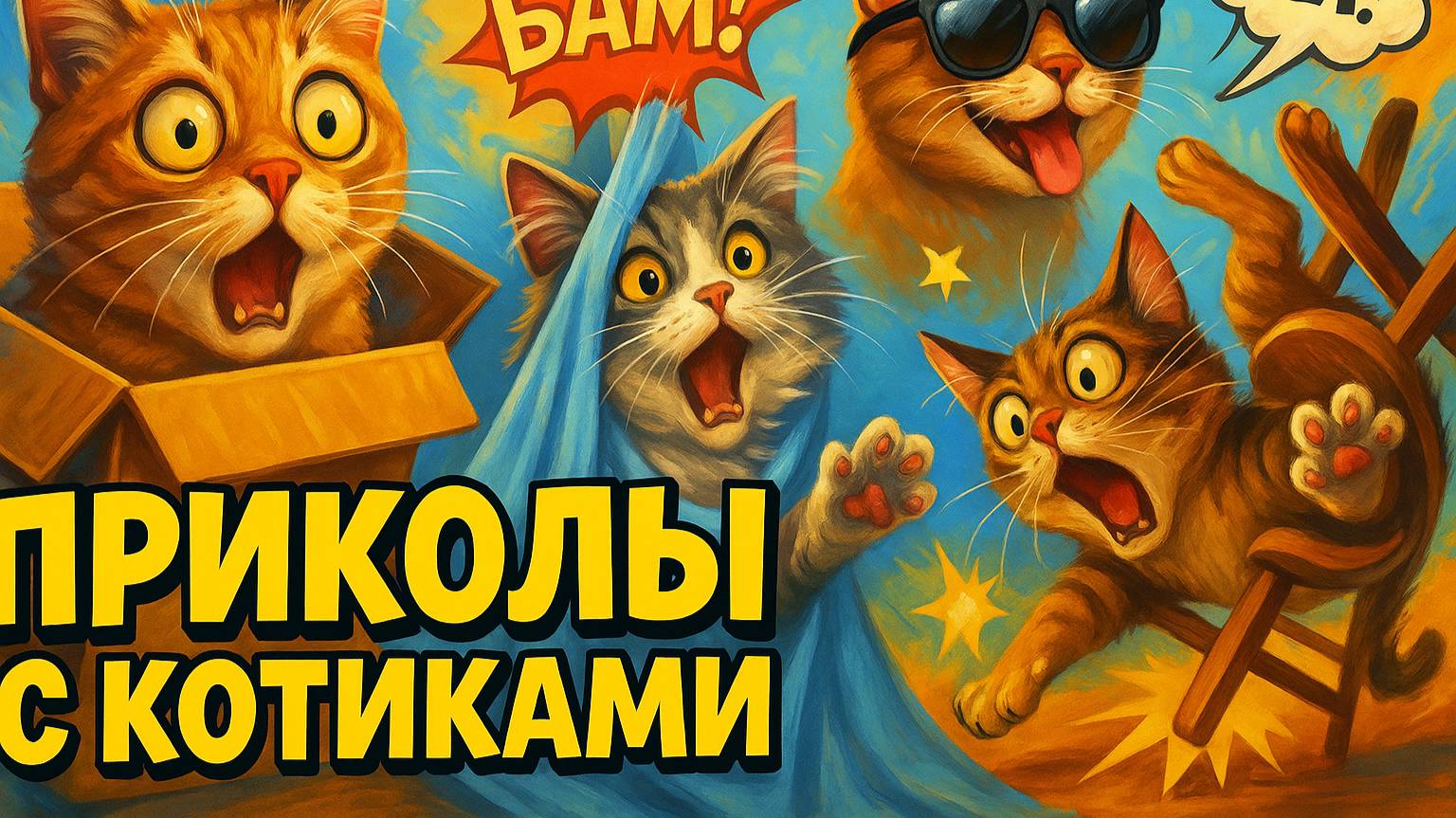 КОТЯЧИЙ КРИНЖ — НЕ СМОТРЕТЬ ЗА РУЛЁМ!