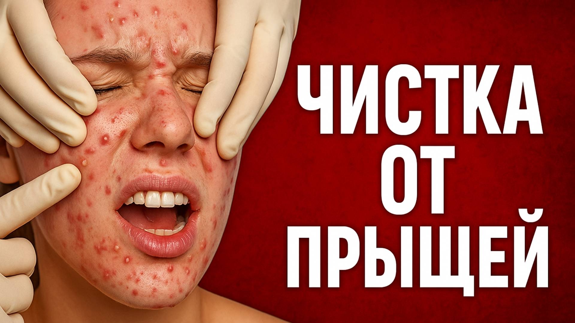 ПРЫЩИ выдавливаются сложно и выделяют желтое