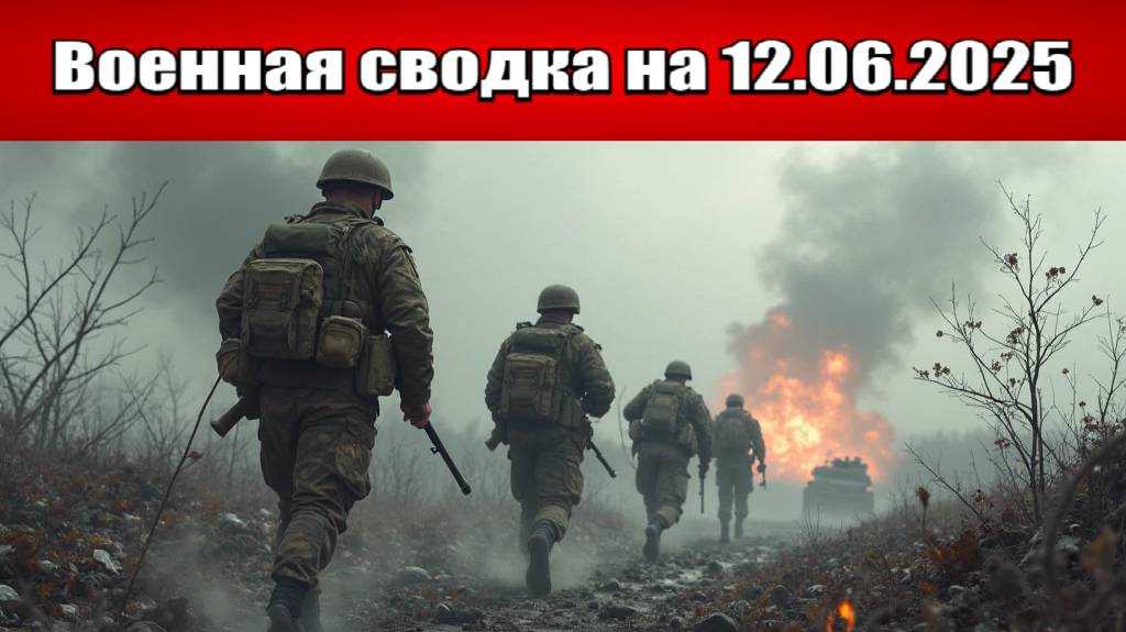 «ВС РФ перемалывают лучшие подразделения ВСУ в Сумской области!»: Военная сводка с фронта 12.06.2025