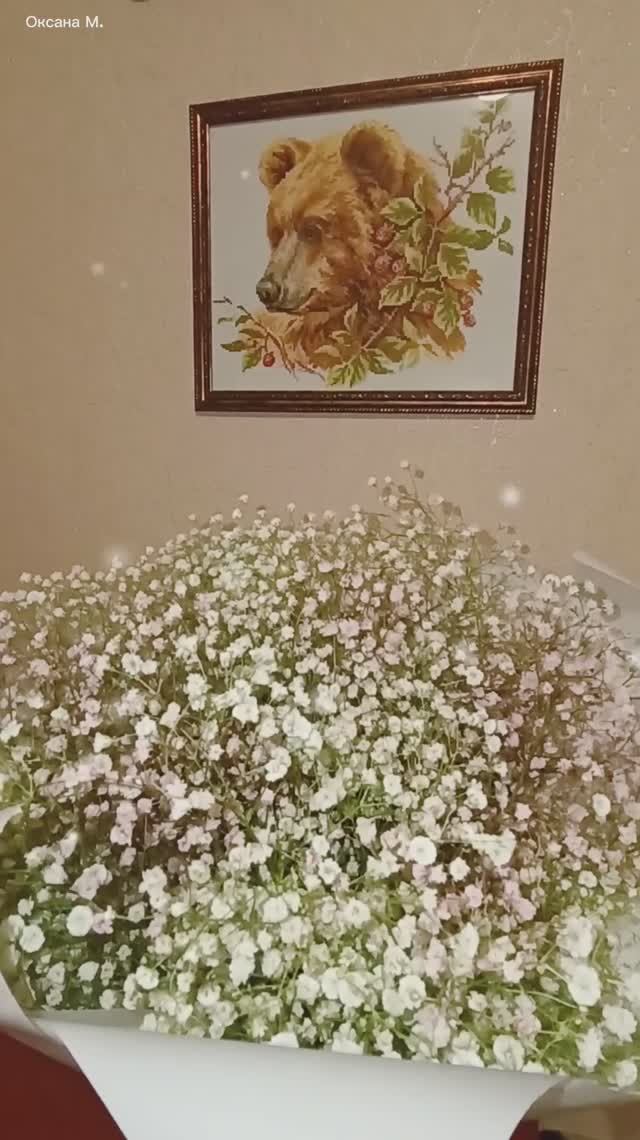 Букет гипсофил