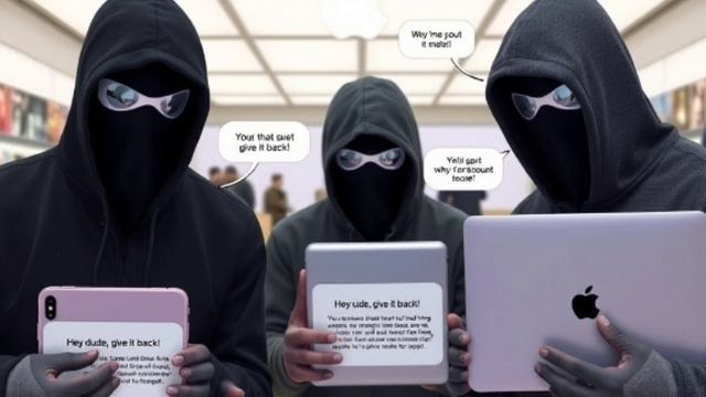 Когда мародёры вломились в Apple Store в Лос-Анджелесе, думали, что грабят будущее.