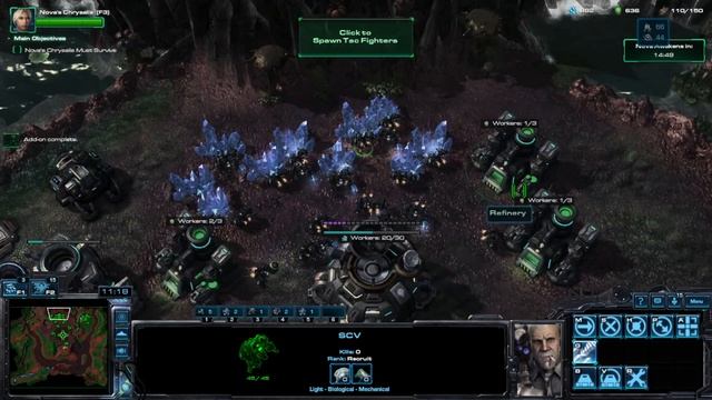 StarCraft 2 HotS Terran Edition задание "Суровое испытание"