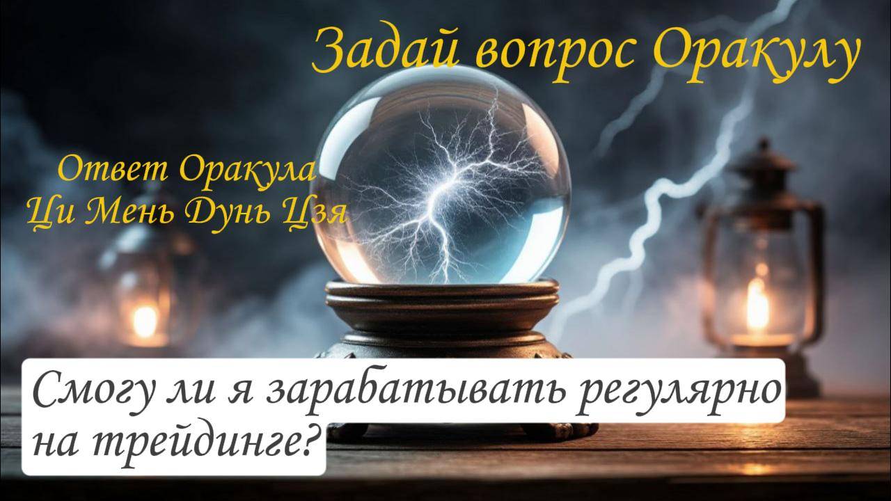 Ответ Оракула Ци Мень Дунь Цзя "Смогу ли я регулярно зарабатывать на трейдинге?"