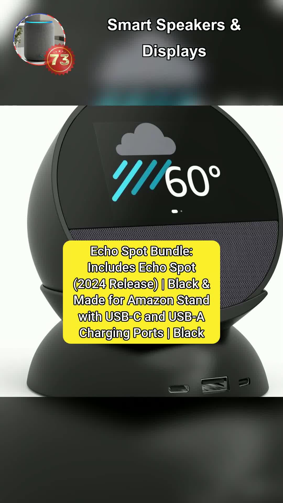 Discover the best smart speakers and displays of 2025 for hands-free control, music streaming, ho...