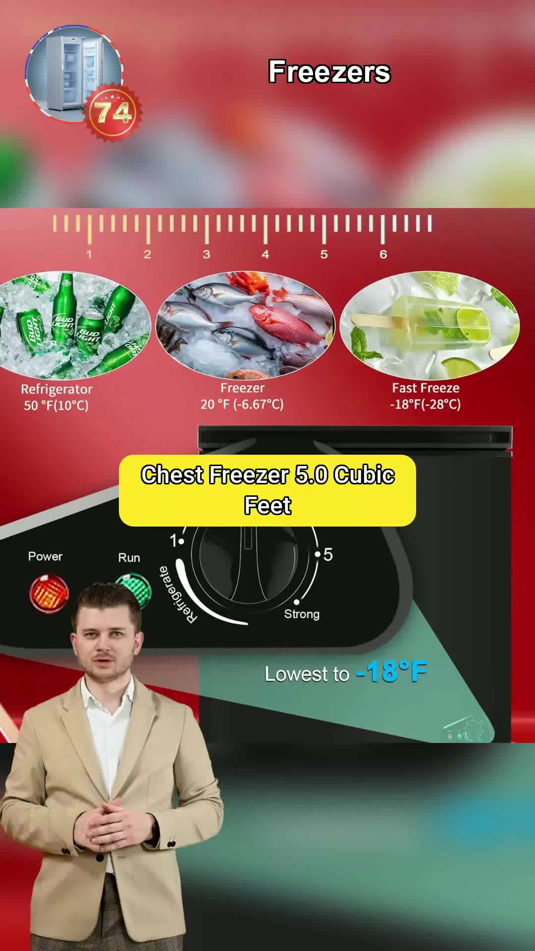 "Top Freezer Appliances for Reliable Home Storage in 2025"