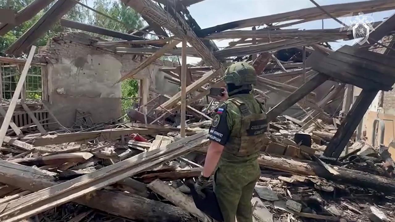В Курской и Белгородской областях пострадали мирные люди в результате атаки боевиков
