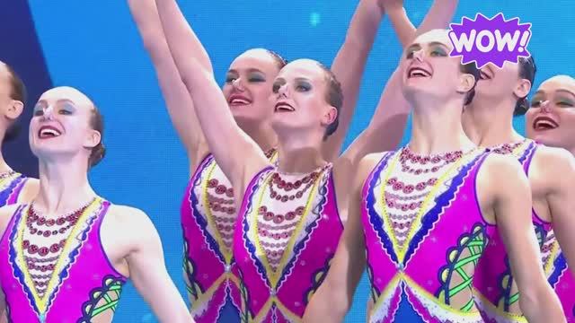 Синхронное плаванье. Кадриль.