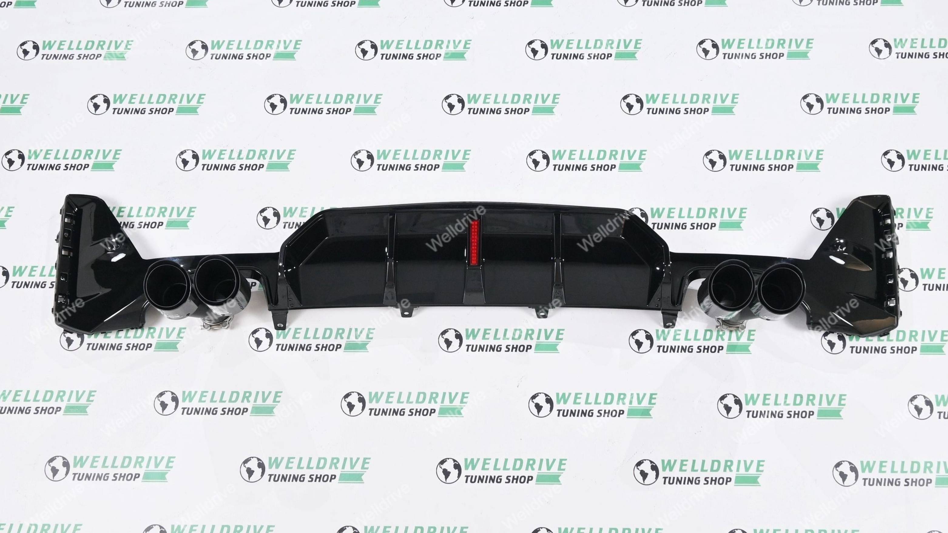 Диффузор BMW 3 G20 G21 lci LED стоп насадки