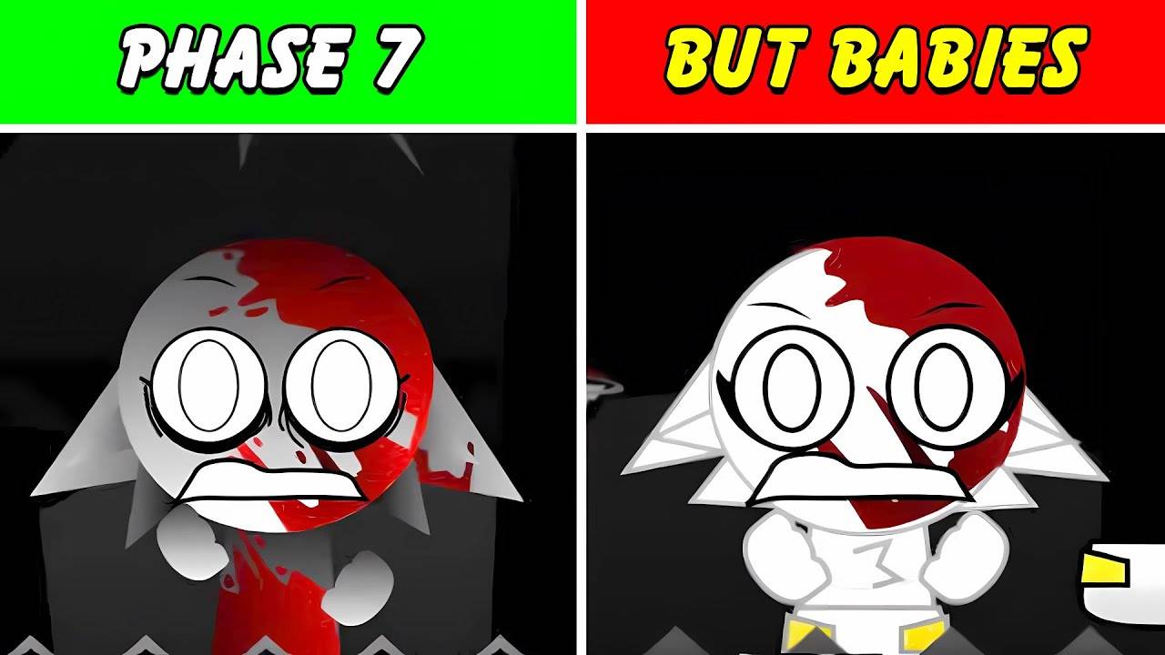 Incredibox Sprunk - Окончательная версия 7-й фазы, но для младенцев (Новый мод)