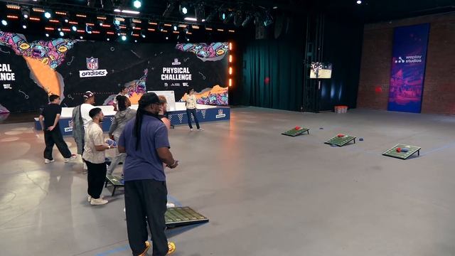 NFL Players & Gamers Compete in Physical & Gaming Challenges!