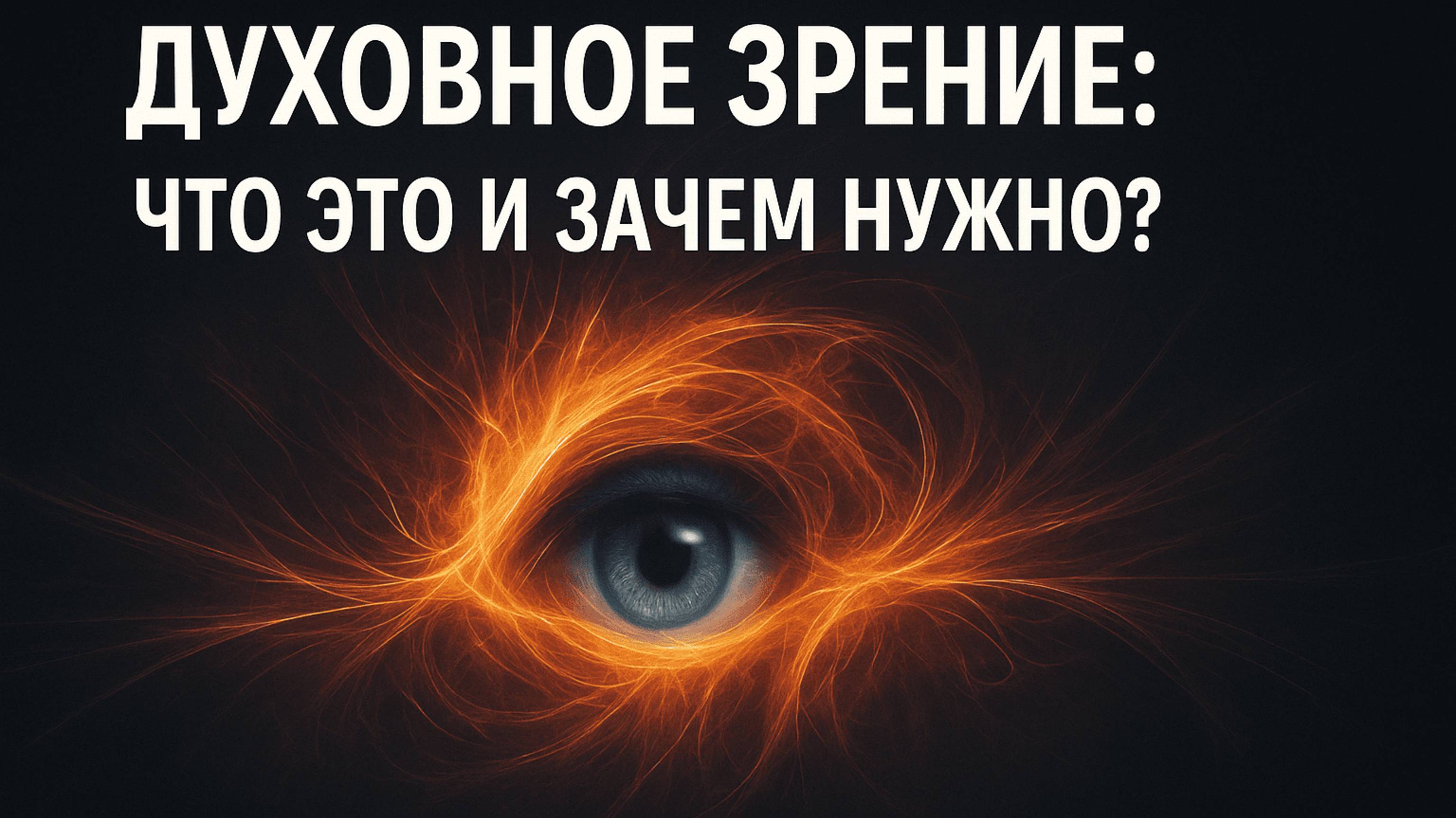 Духовное зрение: что это такое и зачем оно нужно?