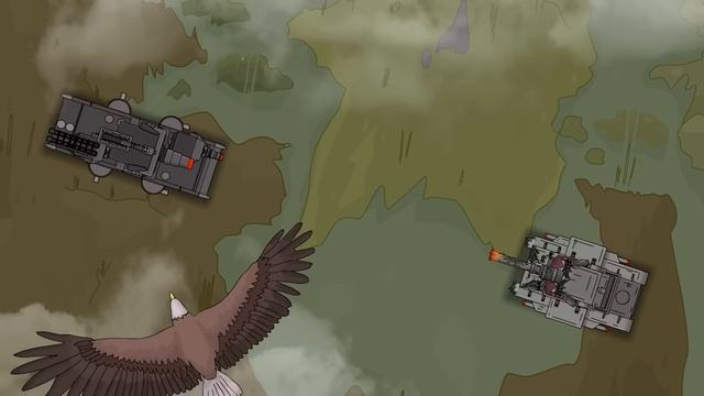 HomeAnimations – Мультики про танки  Потерянная история 2 ： Левиафан vs Кв-6 vs Мимик - Мультики про