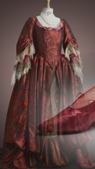 ГЕНДЕЛЬ И ИСТОРИЧЕСКИЙ КОСТЮМ КРАСНЫЙ ЦВЕТ (2)