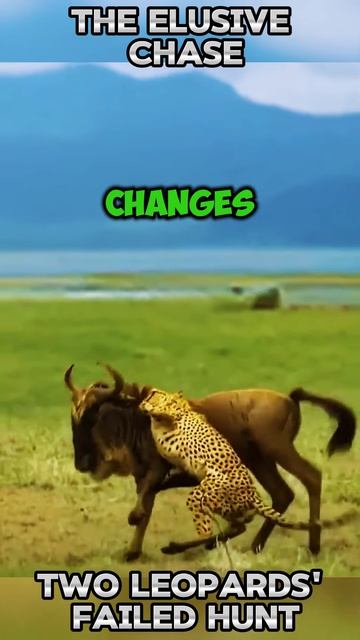 INl4x2w7Mv4 - The Elusive Chase： Two Leopards' Failed Hunt #shorts #animals #wildlife #viral