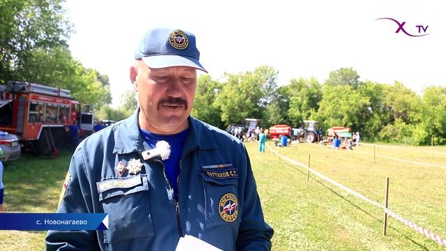 В Новонагаево выбрали лучшую пожарную команду района