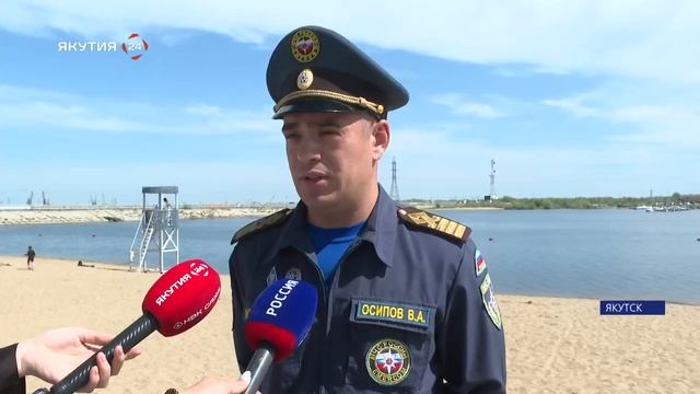 Сотрудники ГИМС МЧС России напомнили якутянам о правилах поведения у воды